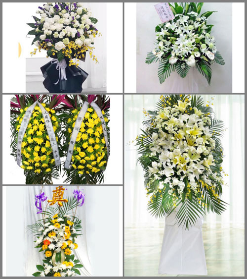 福建泉州石狮市永宁镇洋厝村白事花篮预定